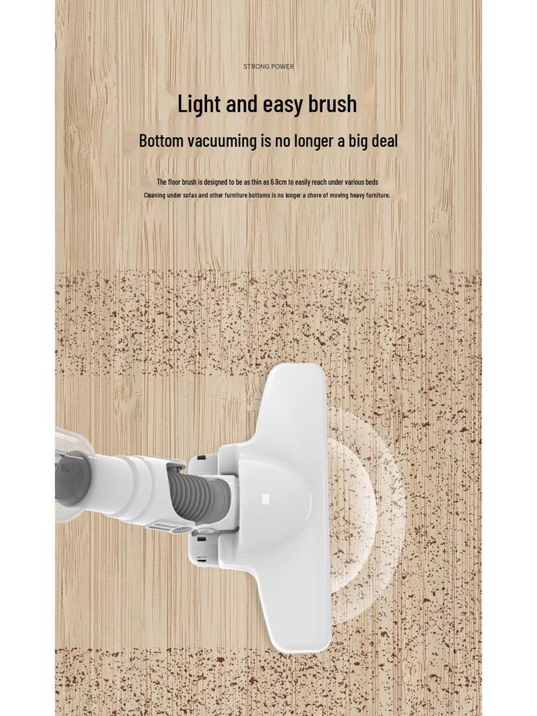 Высокомощный портативный беспроводной пылесос с сильным всасыванием