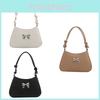 2024 New Arrival Women's Butterfly Bow Handbag Street Fashion Candy Color Shoulder Bag