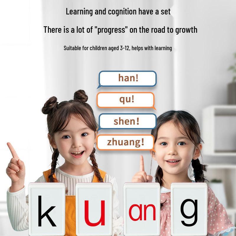 Pinyin Mahjong Tiles & Cards: Early Childhood Educational Learning Toy