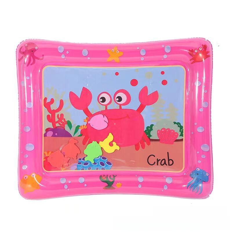 Inflatable Baby Water Play Mat - Summer PVC Pad for Infants
