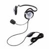 Elecom Headset Microphone 4 Pole Binaural Neckband Durable Cord 1.8m HS-NB05TSV
