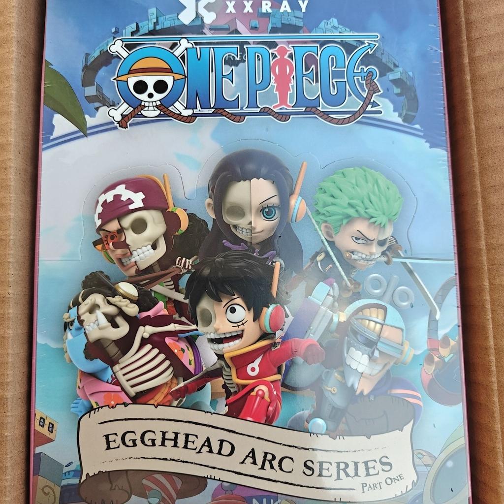 Новая Оригинальная One Piece Mighty Jaxx Полуанатомическая Слепая Коробка Том 9 Остров Эггхед Украшение Загадочная Коробка Игрушка