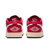Женские кроссовки Air Jordan 1 Low Mystic Hibiscus Black Красные Кокосовое молоко DC0774-605