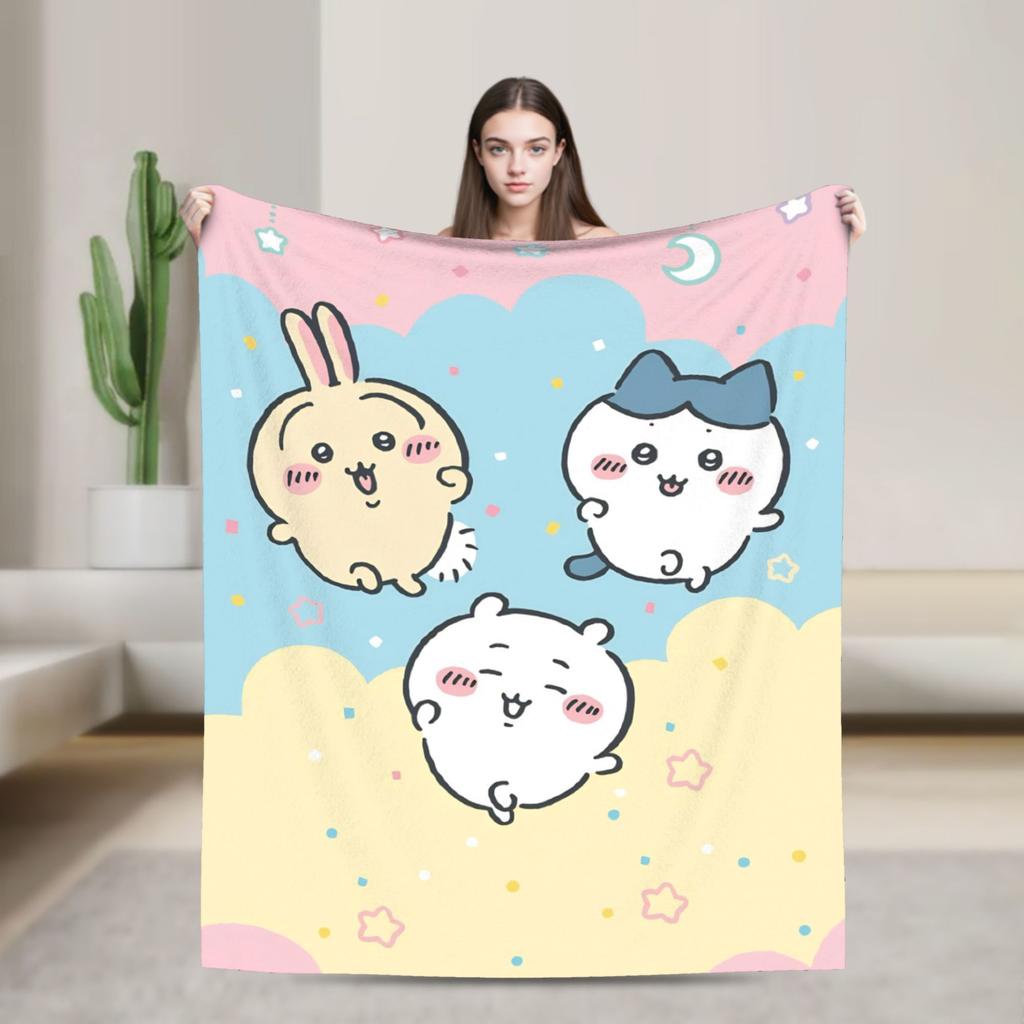 Crayons Shin Chans Anime Blankets Fleece All Season Multifunction Lightweight Throw Blankets for Home Outdoor Plush Thin Quilt