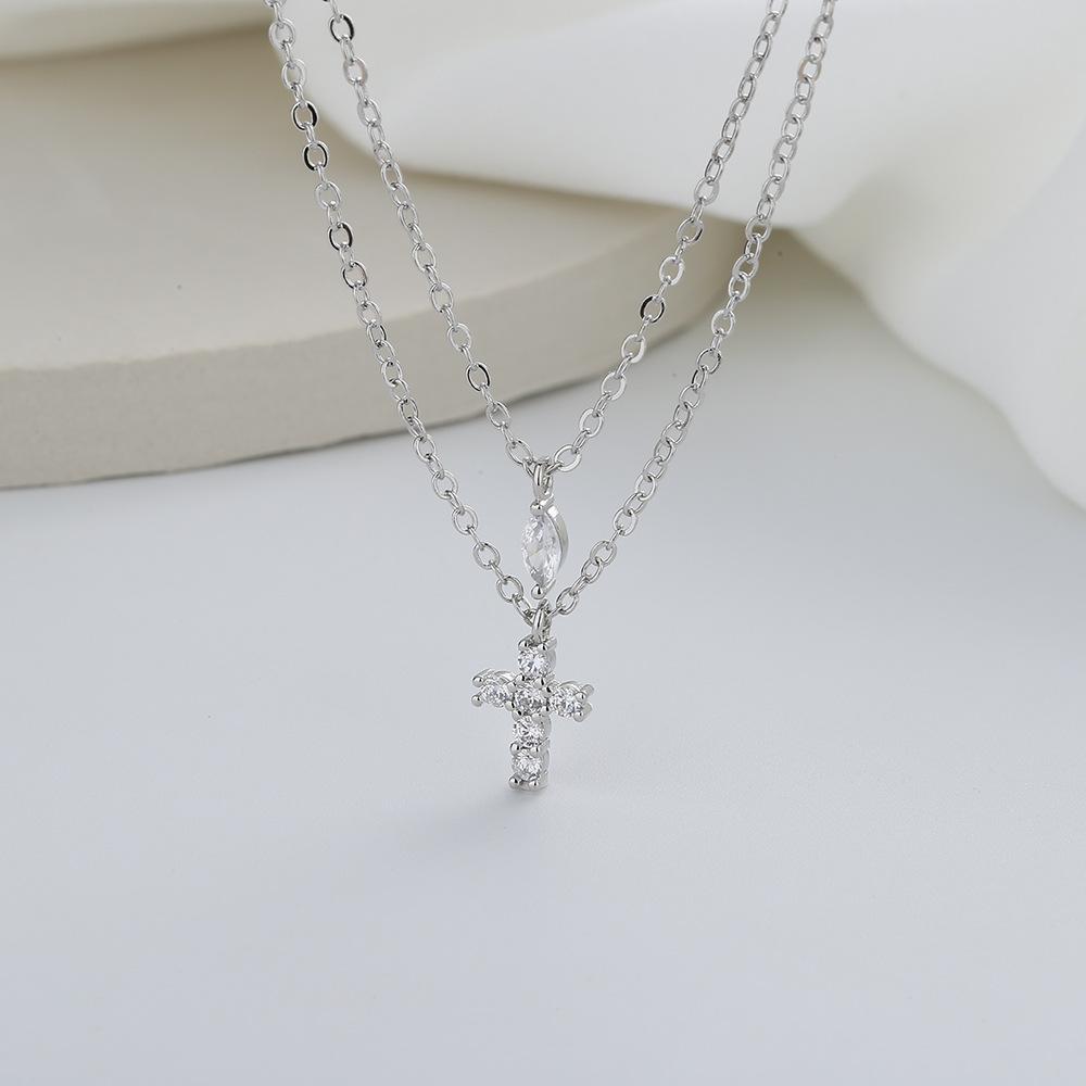 Lindon Women Necklace Pendant Copper Alloy Zircon For Women Wedding Party Fashion Gift