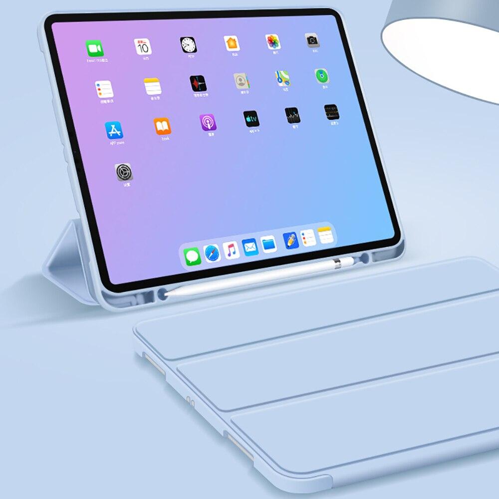 For iPad Air 4 Case iPad Pro 11 Case M1 Pro 10.5 Case for iPad Mini 5 Capa for iPad Air 3 Funda 9.7 10.2 Pencil Case
