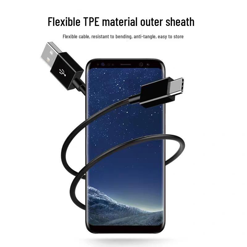 Быстрый кабель для передачи данных и зарядки Type-C 1,2 м для Samsung S8/S9
