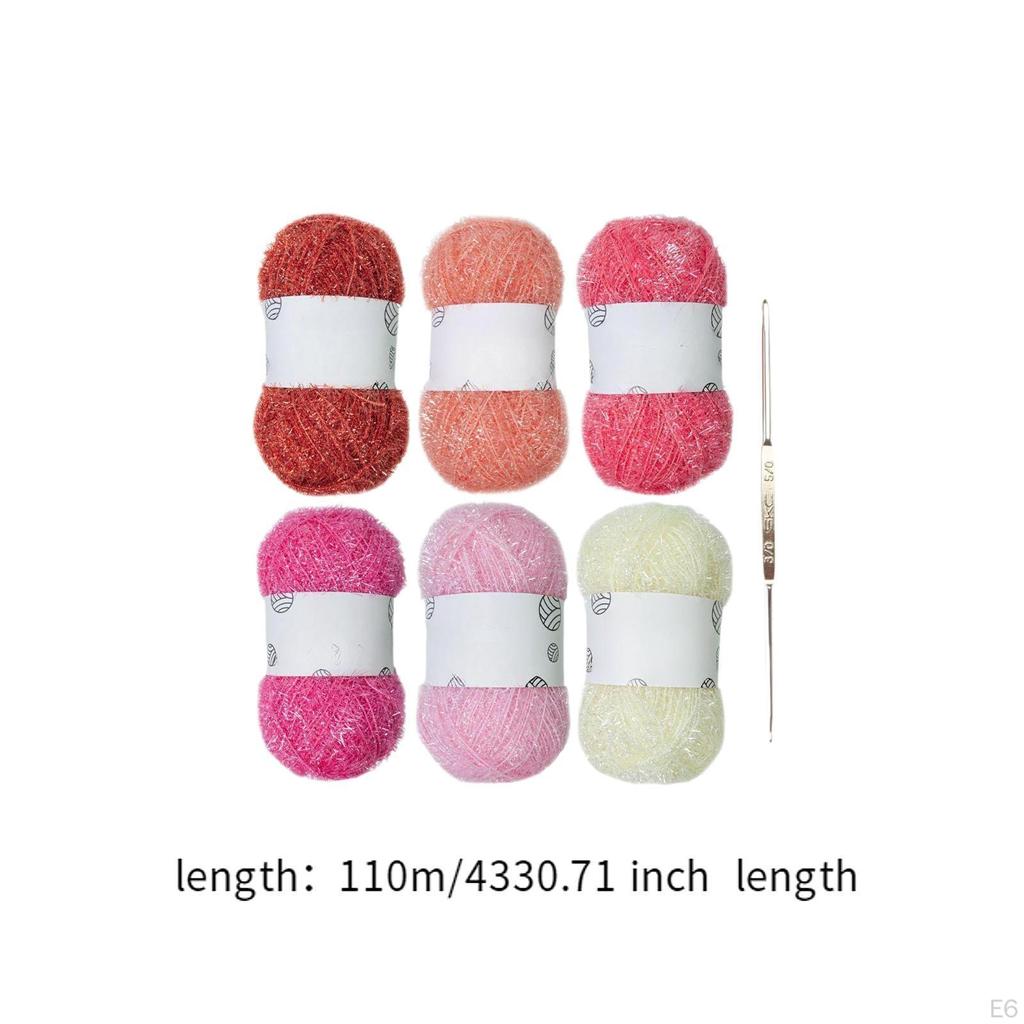 Scrubby Yarn Нитка для кухонного полотенца Удобная моющаяся, легкая в переноске, ручная вязка крючком для посуды