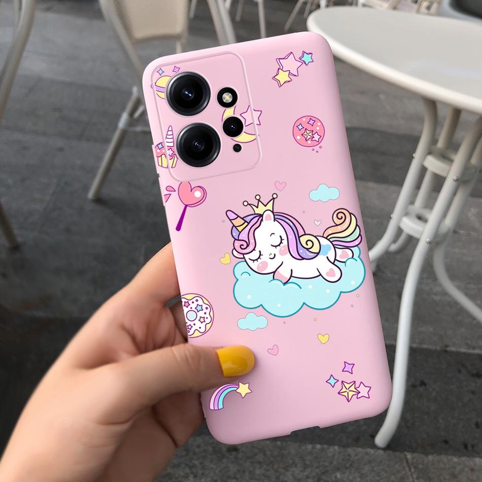 Чехол для Xiaomi Redmi Note 12 4G Note12 Pro Global Милый Подсолнух Конфетный Цвет Мягкий Силиконовый Чехол для Redmi Note 12 Pro 12Pro 5G