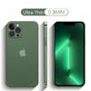 Ultra Thin Matte Phone Case For iPhone 13 12 11 14 Pro Max Mini XS XR X 8 7 Plus SE Shockproof Transparent Slim Hard Cover Coque