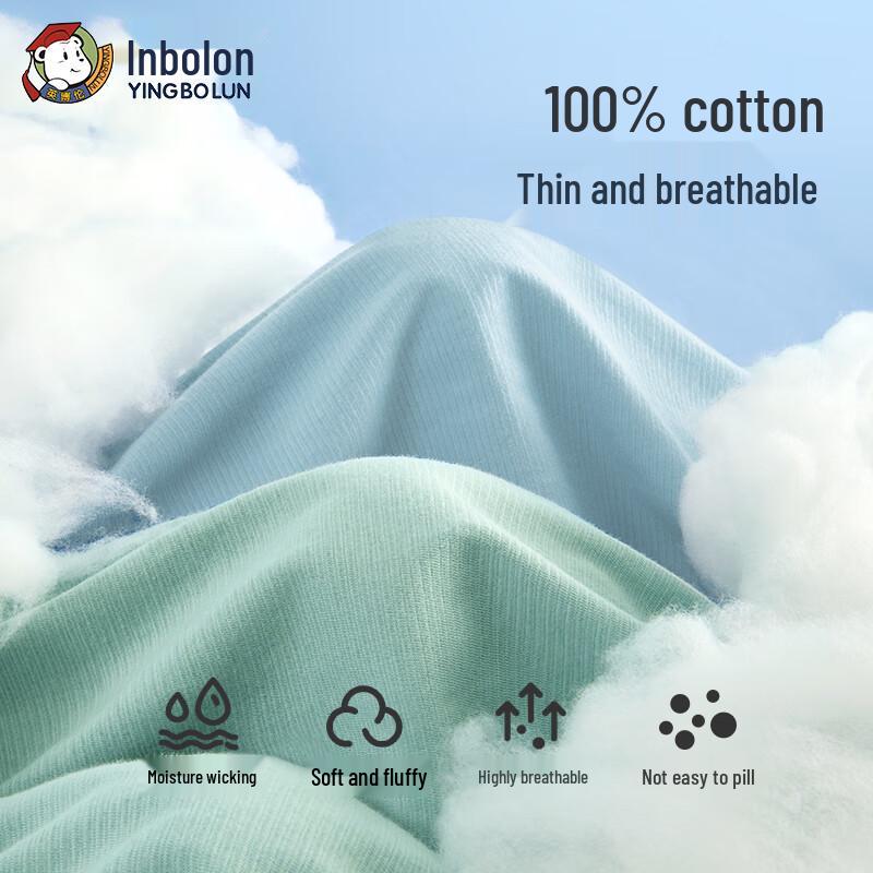 Хлопковый комплект пижамы с коротким рукавом для мальчиков Yingbolun