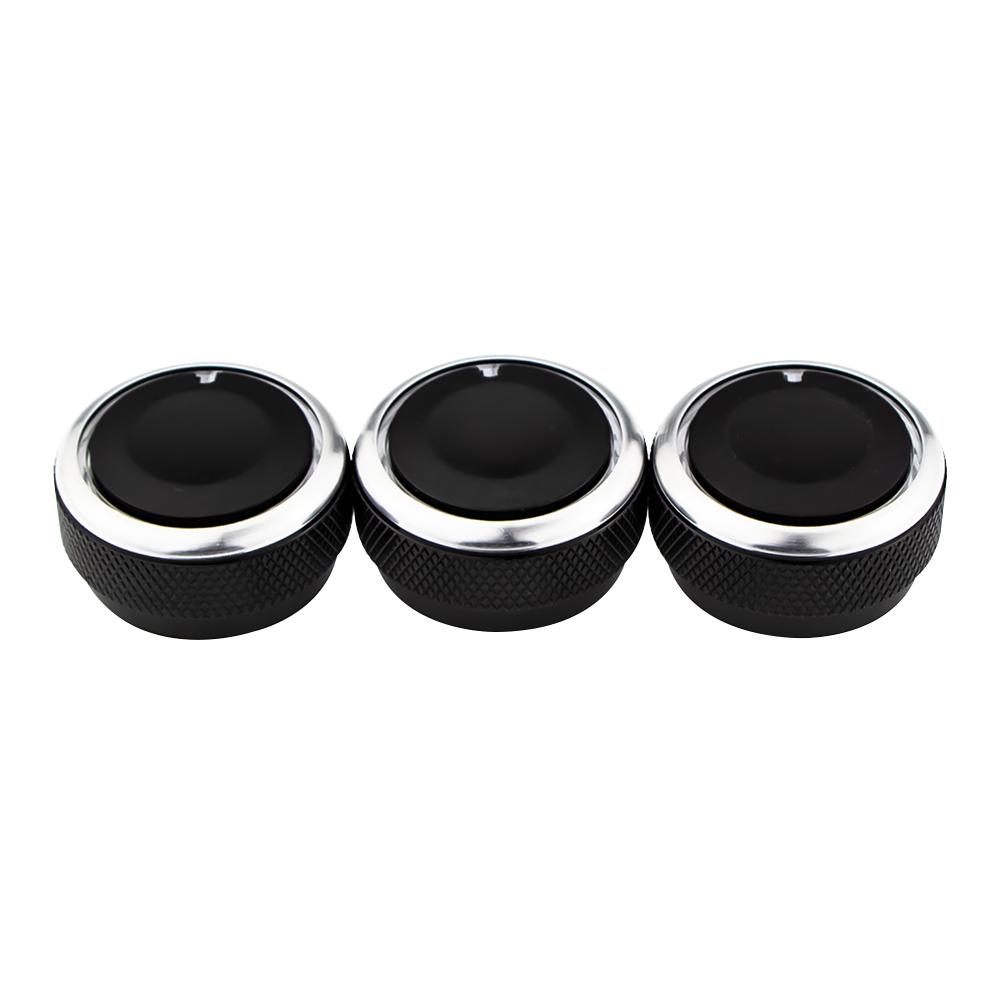 3 шт./компл. для Toyota Tacoma Platz Vios Vitz Yaris Echo Scion XB ручка переключателя переменного тока кондиционер алюминиевый сплав ручки управления теплом