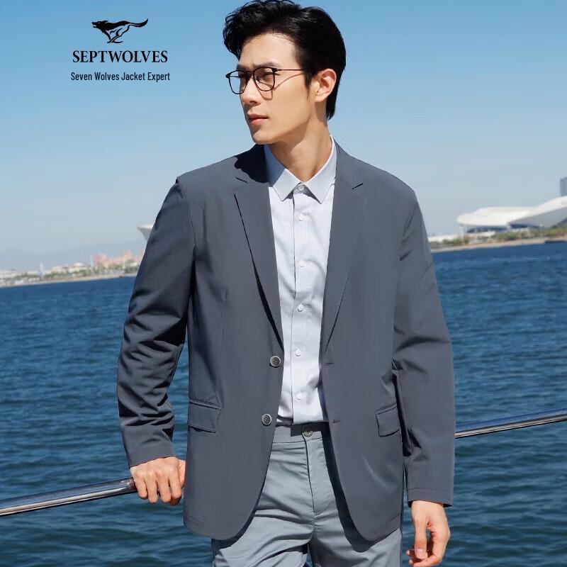 SEPTWOLVES Мужской блейзер в стиле business casual