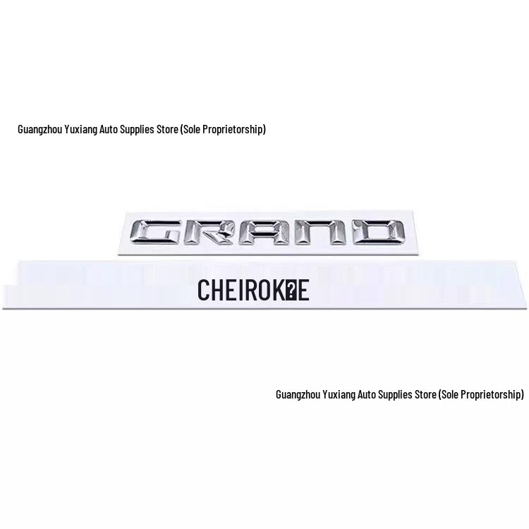 Jeep Grand Cherokee Car Door Emblem Logo Modified Sticker