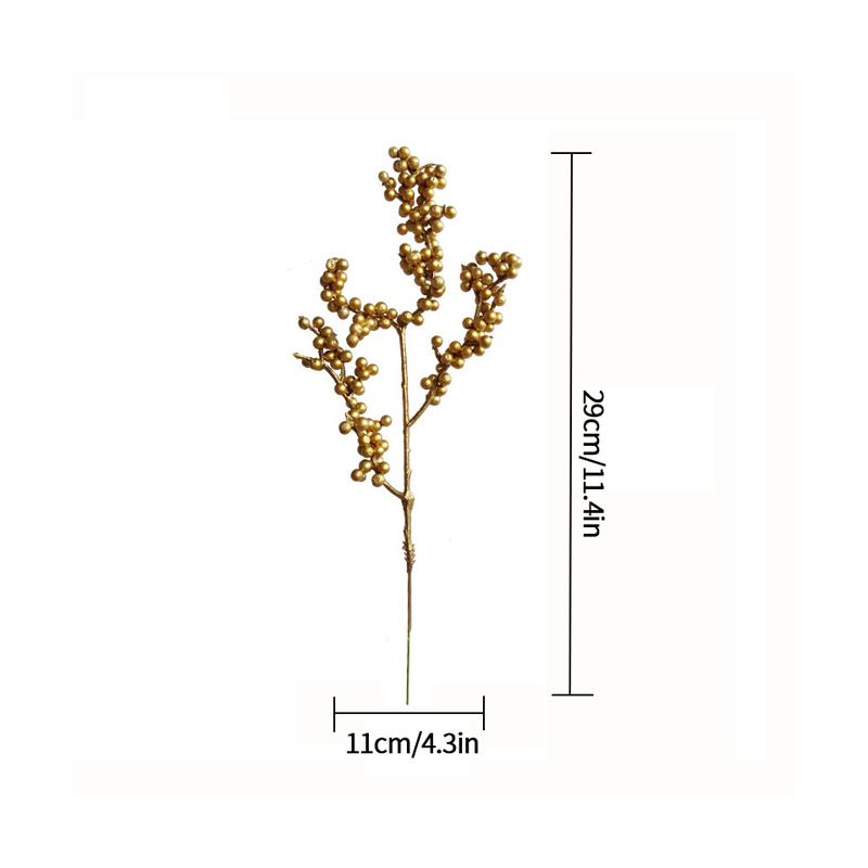 10/20 шт. искусственные ягоды искусственные цветы рождественский новогодний декор елочные украшения пенопластовый цветочный букет DIY украшение для рабочего стола