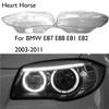 Для BMW E87 E88 E81 E82 Крышка линзы передней фары автомобиля 2003-2011 Автомобильная оболочка Рассеиватель фары прозрачный