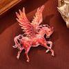 Chinese Style Zodiac Horse Badge Pin Zinc Zinc Alloy Vintage Horse Brooch  Year of The Horse