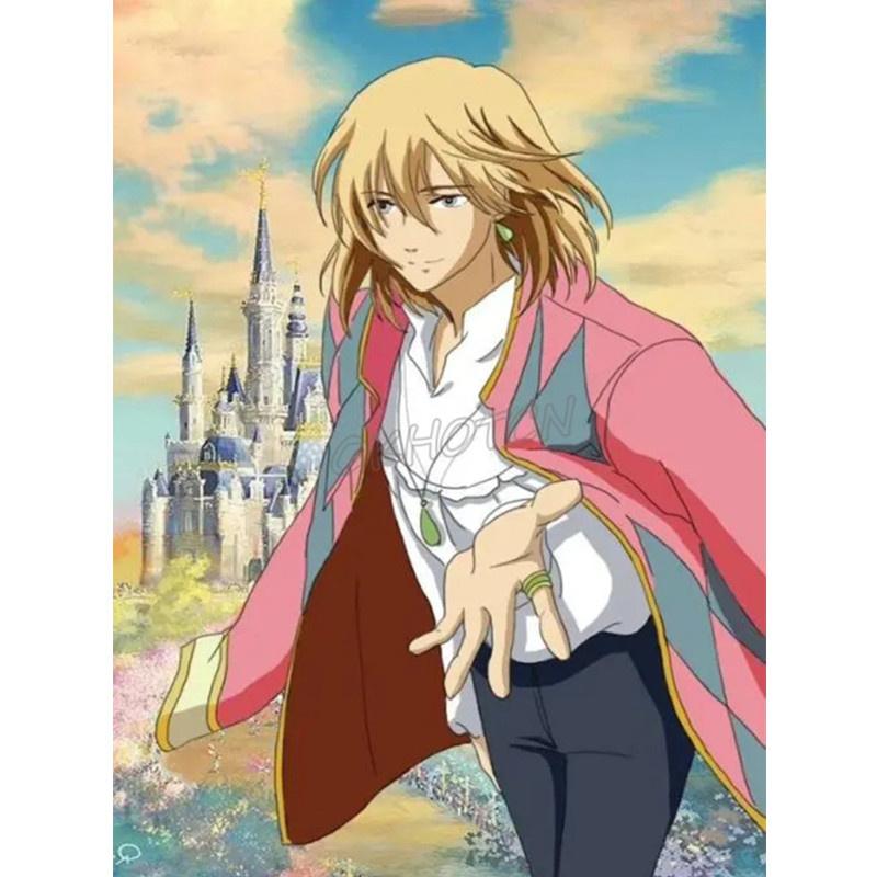 5D DIY Алмазная картина Романтические персонажи аниме Алмазная вышивка Набор для вышивки крестом Полный горный хрусталь Мозаика Домашний декор