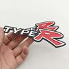 AAALZ1 3D Metal Car Sticker Logo TypeR Badge Emblem For Honda CIVIC Type R FD2 FD FA 5 Mugen TypeR Racing Auto Styling Accessories