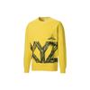 X Michael Lau Collaboration Casual Sport Crew Neck Sweatshirt Men Tops Yellow 530358-79