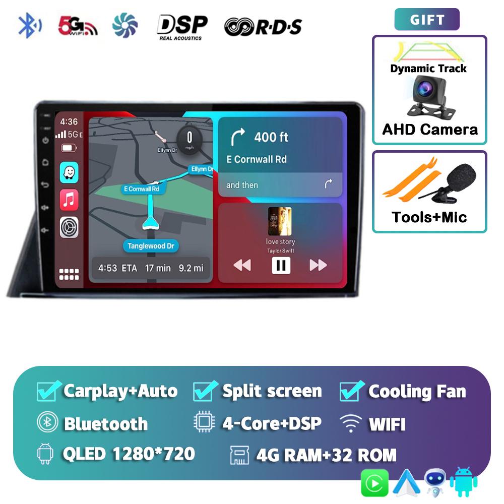 Android 14 Carplay Автомагнитола для Toyota Sienta 2016-2021 4G+WIFI GPS навигация Мультимедиа Видеоплеер 2Din DVD Стерео DSP