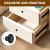Single Grain Small Handle Kit Round Drawer Dresser Pulling Cabinet Door Handle for Home Use Cabinet Door Handle Kit