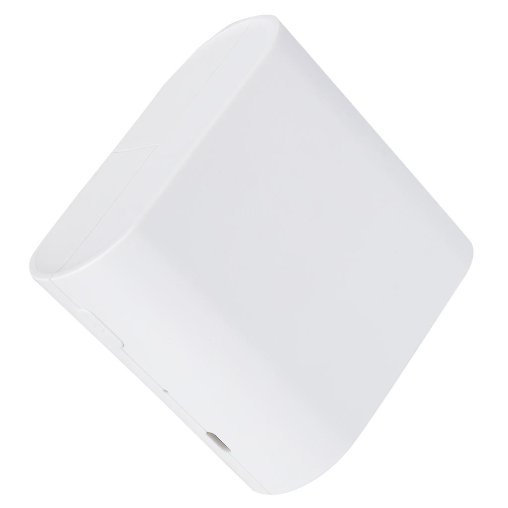 Mini Printer 200DPI White Pocket Portable 9.8x8.5x3.7cm TypeC Thermal Printing Device 5V/1A