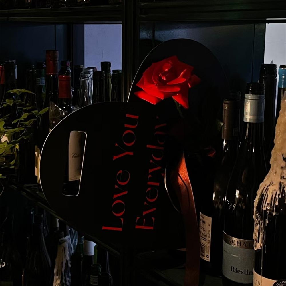 Упаковочный материал для сумочки с цветами Букет в форме сердца Ручная цветочная коробка Новая цветочная упаковка