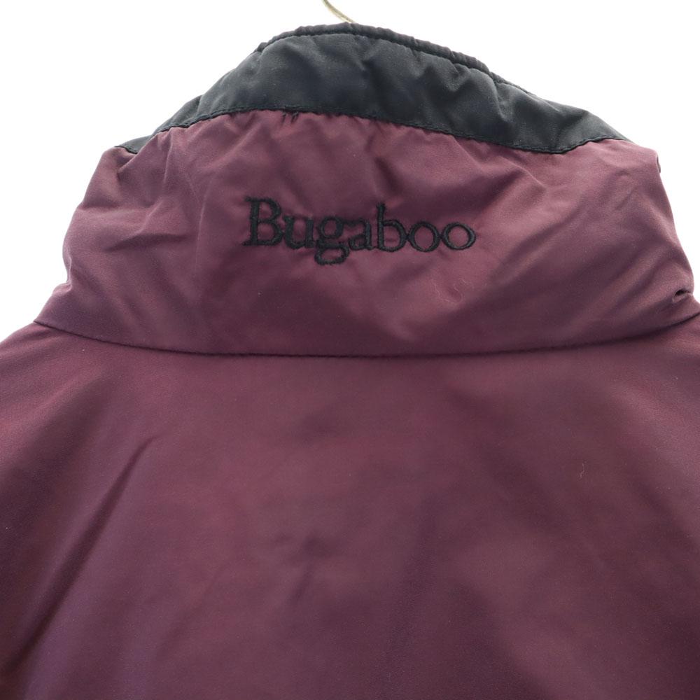 Columbia 90-е Старая двухцветная нейлоновая куртка винно-красного цвета для улицы мужская б/у