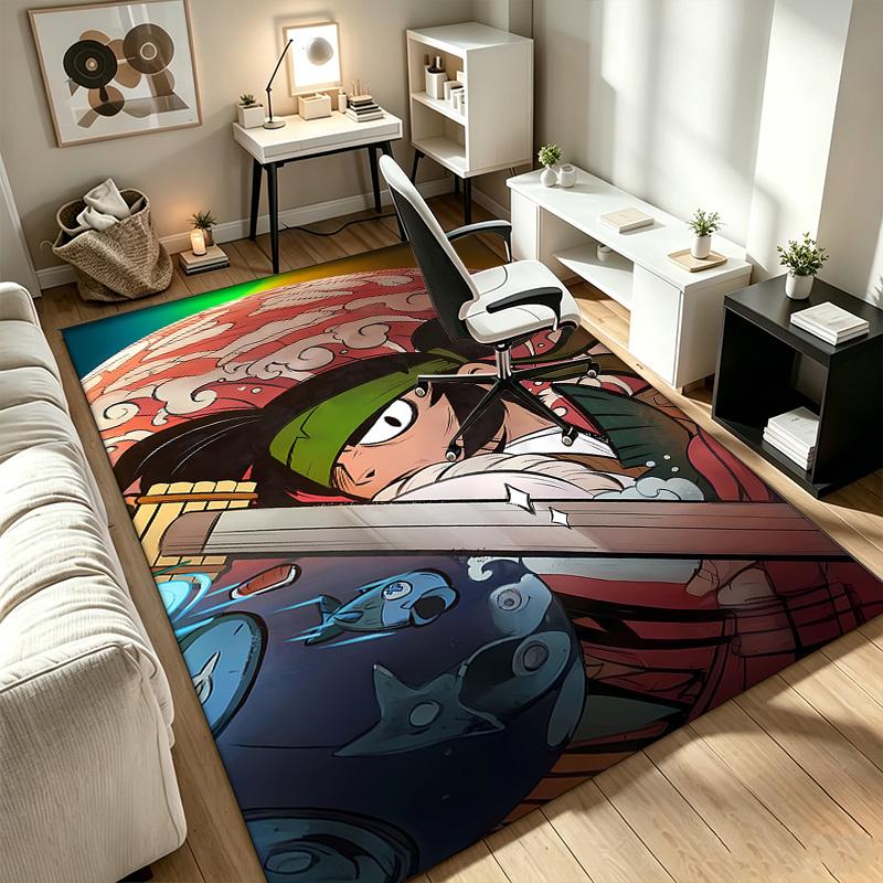 Brawl Heros A rug suitable for office chair areas living rooms and computer desks perfect for home offices and an ideal holiday gift