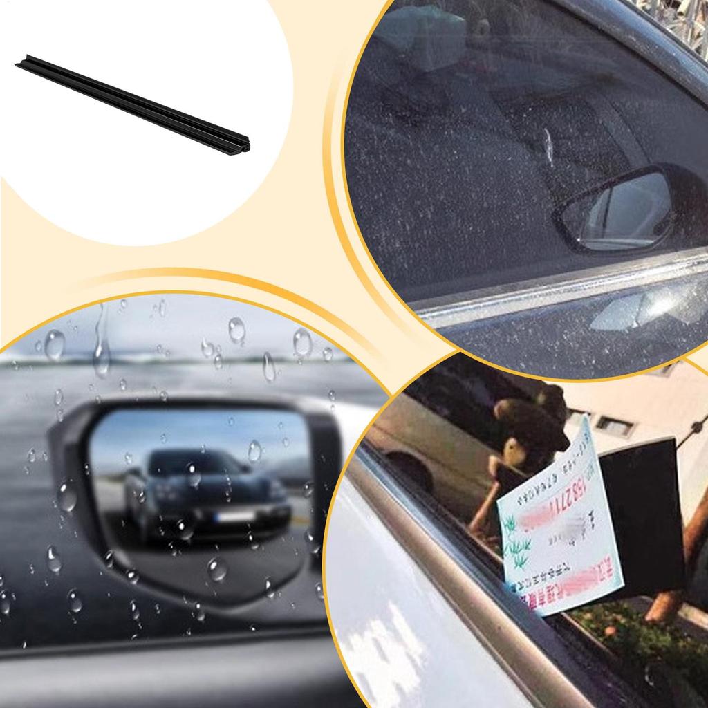 Rubber Wiper Strip Refill Precise Long Lasting Auto Part Automotive Replacement Wiper Strip For Family Vehicle SUVs Car Indoor