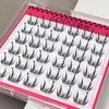 Segmented Individual Cluster Eyelashes Star Tree Glue Free False Eyelashes  Women