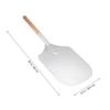 Pizza Peel Shovel with Wooden Handle Cake Shovel Cheese Cutter Peels Lifter Tool Pizza Shovel Baking Pastry Tools