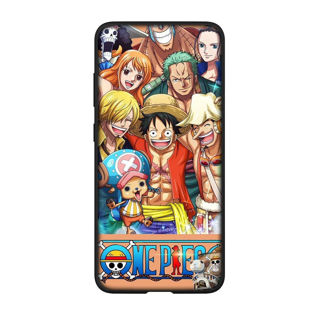 For Samsung Galaxy S24 S23 iPhone 16 15 14 Xiaomi Redmi Note 13 12 11 Plus 9 Pro Max X XR Phone Case Lovely Trafalgar Law Luffy One Piece OPPO Huawei