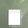 50 Sheets Creative Semitransparent Memo Pad Removable Reusable Note Self-adhesive Sticker Student Stationery School Office Supplies