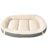 Four Seasons Oval Oxford Cloth Pet Bed for Dogs and Cats