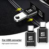 1Pcs Car Charging Adapter Type-C To USB Converter Car Accessories For Seat Leon FR Altea Ibiza Toledo Cordoba Alhambra Arona Ateca Exeo