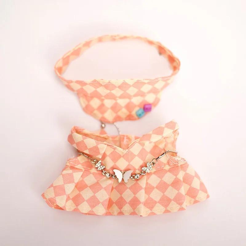 17 см Кукольная одежда шахматная доска теннисный комплект одежды детская подвесная одежда подтяжки брюки замена одежды трендовый подарок