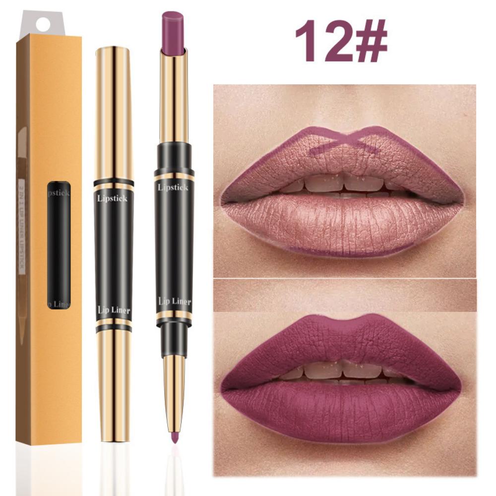 MKKRONTA Double-ended Waterproof Non-removal Lip Liner