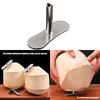Safe And Reliable Coconut Tool Efficient Coconut Opening Tool with Ergonomic Handle and Food Grade Stainless Steel