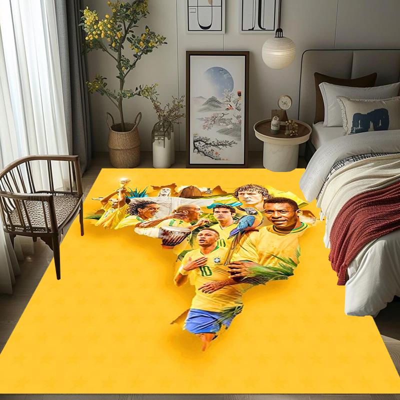 Vibrant Colors Victory carpet Living room and bedroom mats Suitable for all seasons Bathroom mat Room Art