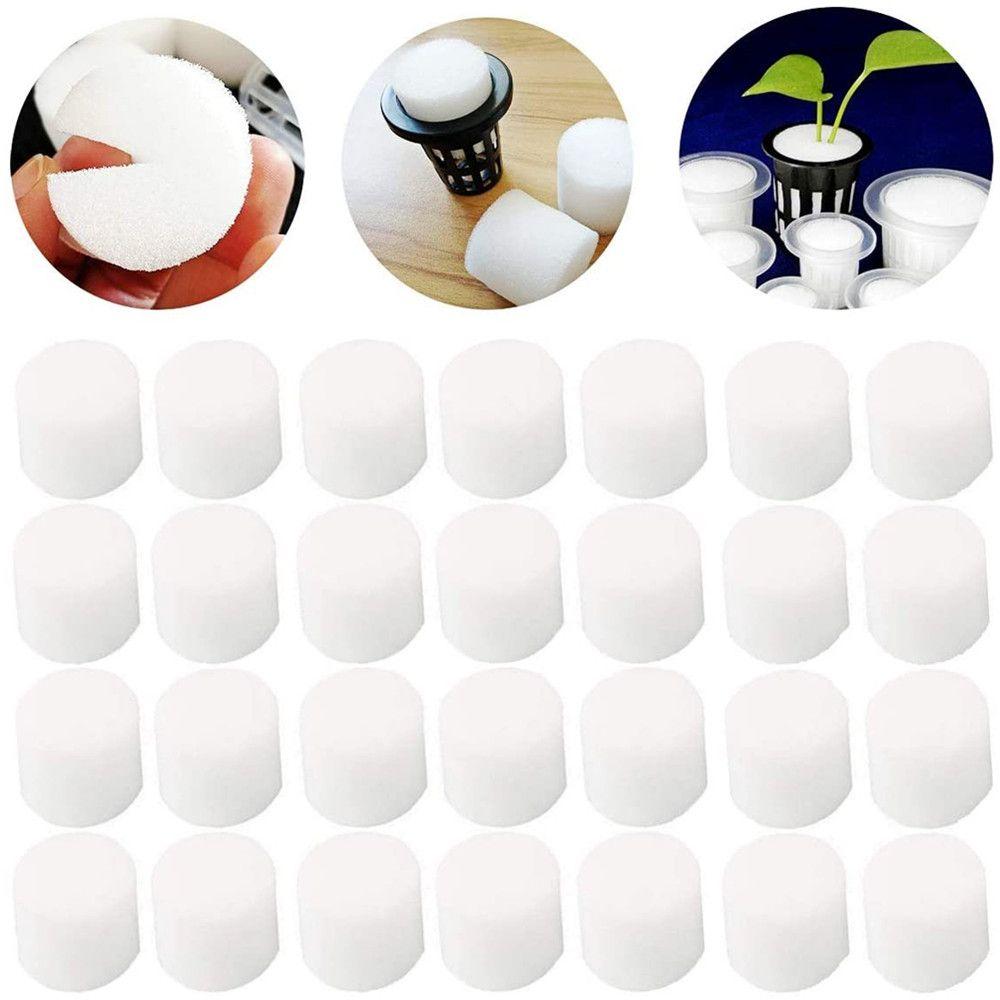 10/50pcs Hot sell Aquarium Planting Flower Pots Nursery Sponge Soilless Hydroponic Seed Trays