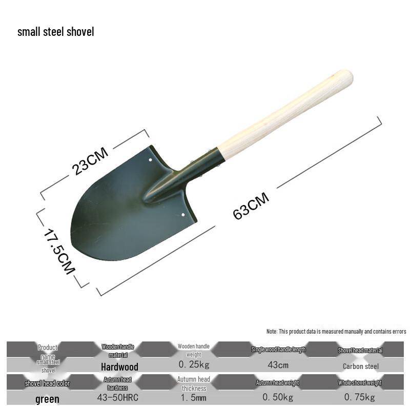 Heavy-Duty Tactical Shovel and Pickaxe