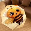 1PC Bee Heart Automatic Open/Close Umbrella with Windproof, 8-Rib Sturdy Canopy, Durable Ribs, Fashionable Design1290A