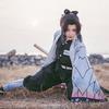 Аниме Demon Slayer Shinobu Косплей Костюм Женское кимоно Хэллоуин Карнавальный костюм для вечеринки