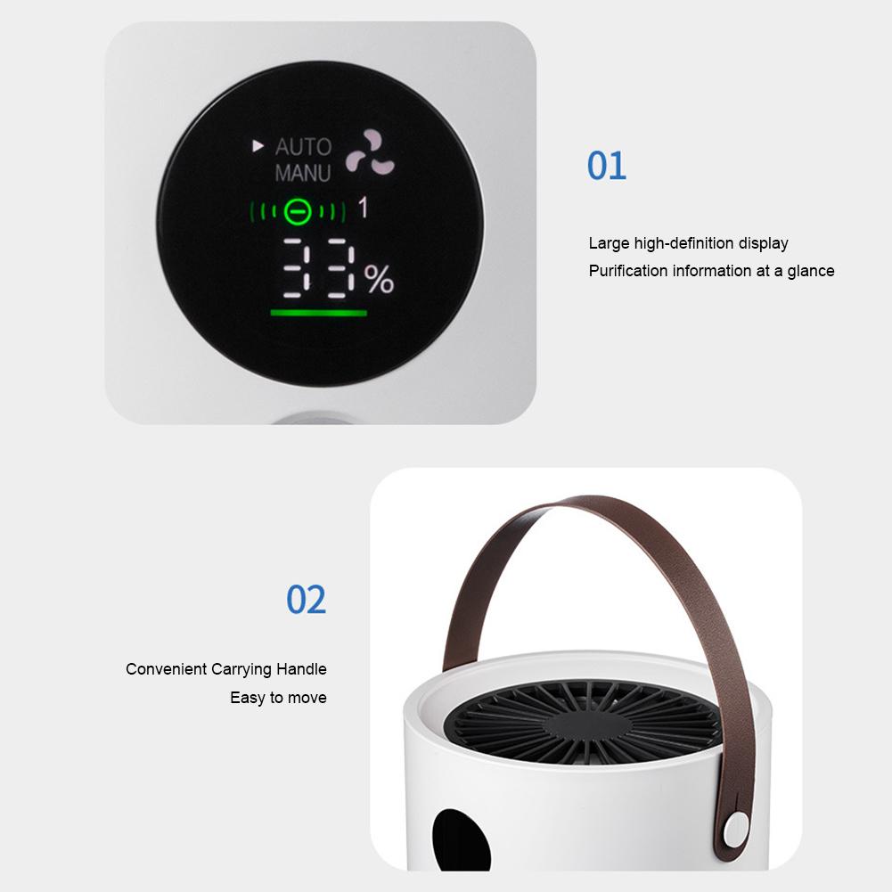 Автоматический освежитель воздуха Бесшумный очиститель воздуха Освежители воздуха Перезаряжаемый небольшой фильтр для очистки воздуха для дома, автомобиля, путешествий, спальни, офиса