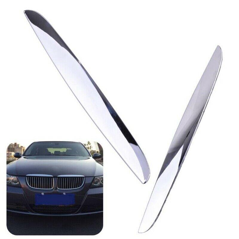 2 шт. передний бампер над решеткой радиатора капот накладка хром ABS 51137117242 для BMW 3 серии E90 E91 2006-2008