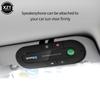 Громкая связь 4.1+EDR Беспроводной Bluetooth-совместимый автомобильный комплект громкой связи MP3-плеер USB-питание Аудиоприемник Крепление для солнцезащитного козырька