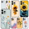 Роскошный чехол для телефона с милым мультяшным рисунком конфет для iPhone 15 14 13 12 mini 11 Pro Max XS X XR SE 7 8 Plus, мягкий черный чехол Funda