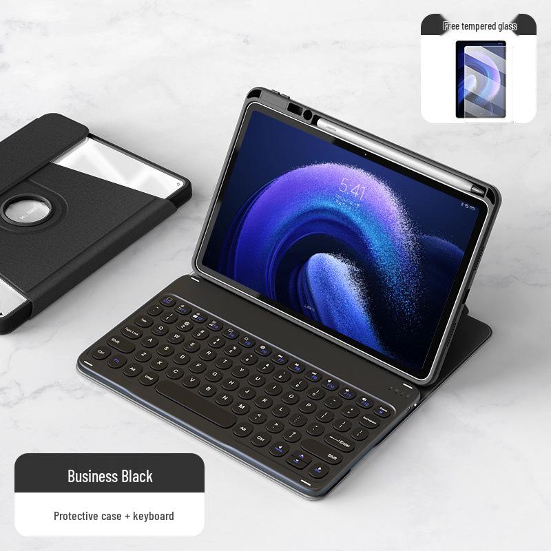 Чехол для Xiaomi Pad 7 Pro с Bluetooth-клавиатурой, 11,2-дюймовая защитная крышка